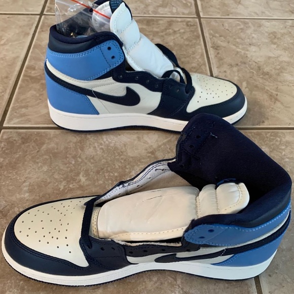OBSIDIAN JORDAN 1 HIGH TOP (SOLD) - Picture 3 of 8